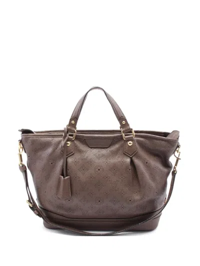 Pre-owned Louis Vuitton 2011 Stella Pm Tote Bag In Brown
