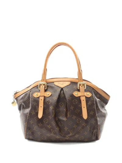 Pre-owned Louis Vuitton 2011 Tivoli Gm Monogram Tote Bag In Brown