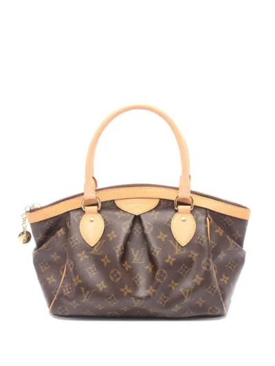 Pre-owned Louis Vuitton 2011 Tivoli Pm Handbag In Brown