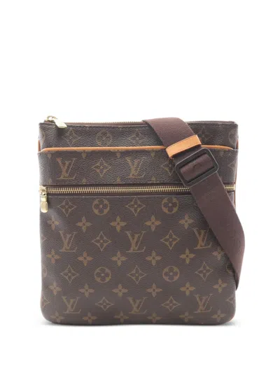 Pre-owned Louis Vuitton 2011 Valmy Shoulder Bag In Brown