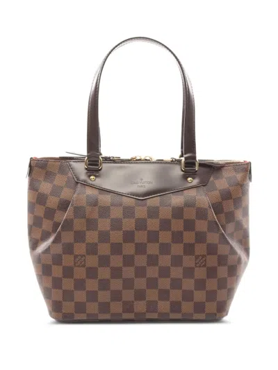 Pre-owned Louis Vuitton 2011 Westminster Pm Tote Bag In Brown