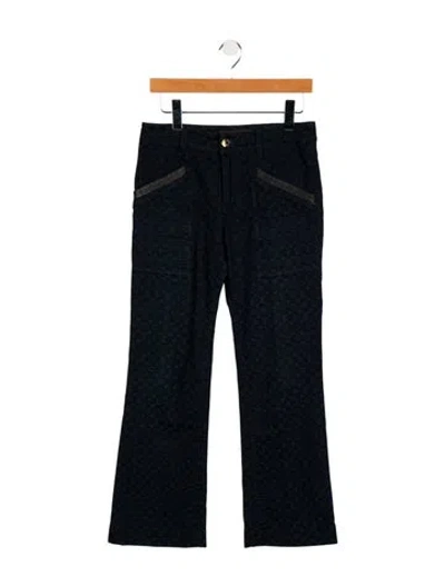 Pre-owned Louis Vuitton 2011 Wide Leg Jeans In Blue