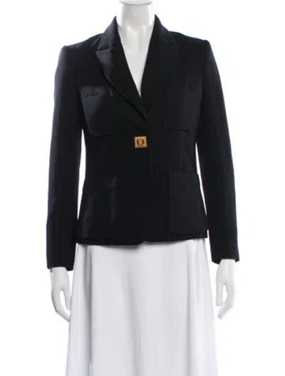 Pre-owned Louis Vuitton 2011 Wool Blazer In Black