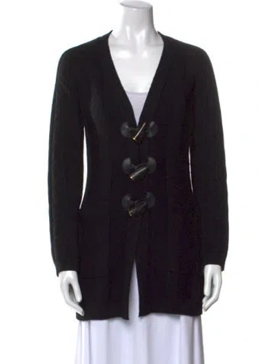 Pre-owned Louis Vuitton 2011 Wool Sweater In Black