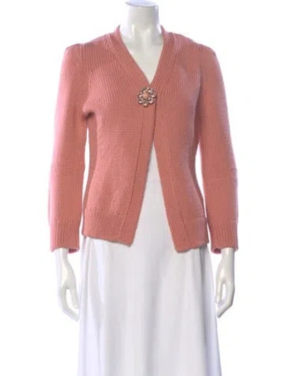 Pre-owned Louis Vuitton 2011 Wool Sweater In Pink