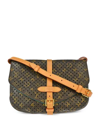 Pre-owned Louis Vuitton 2011s Saumur 30 Shoulder Bag In Brown