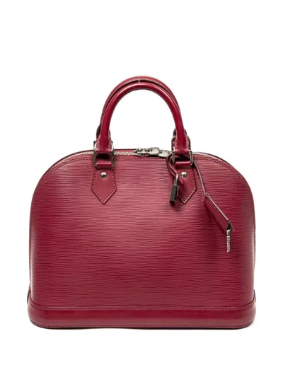 Pre-owned Louis Vuitton 2012 Alma Pm Handbag In Pink