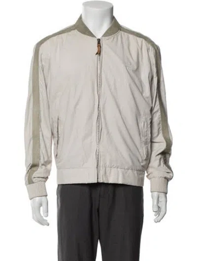 Pre-owned Louis Vuitton 2012 Bomber Jacket In Neutral