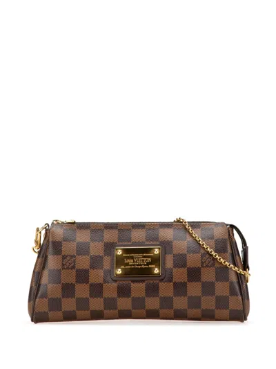 Pre-owned Louis Vuitton 2012 Damier Ebene Eva Satchel