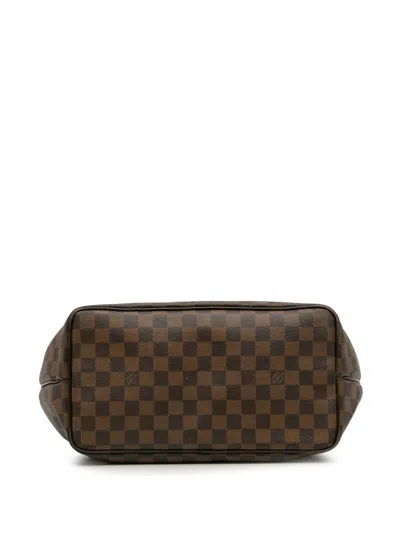 Pre-owned Louis Vuitton 2012 Damier Ebene Westminster Gm Shoulder Bag In Brown