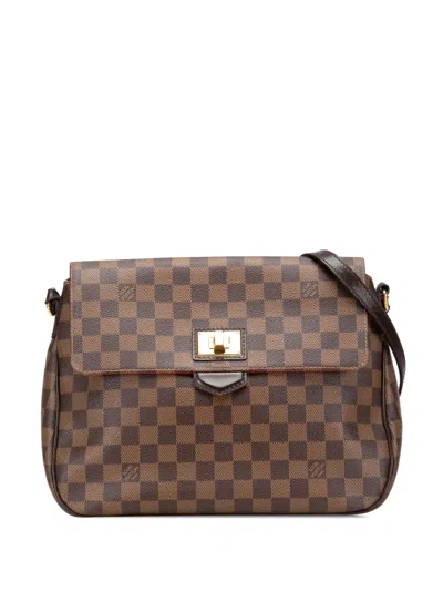 Pre-owned Louis Vuitton 2012 Damiere Ebene Besace Rosebery Crossbody Bag