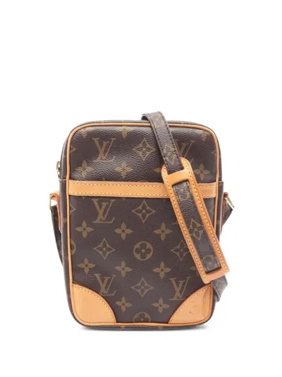 Pre-owned Louis Vuitton 2012 Danube Shoulder Bag In Brown
