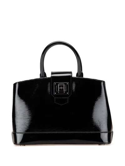 Pre-owned Louis Vuitton 2012 Electric Epi Mirabeau Pm Satchel In Black
