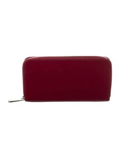 Pre-owned Louis Vuitton 2012 Epi Leather Zippy Wallet In Pink