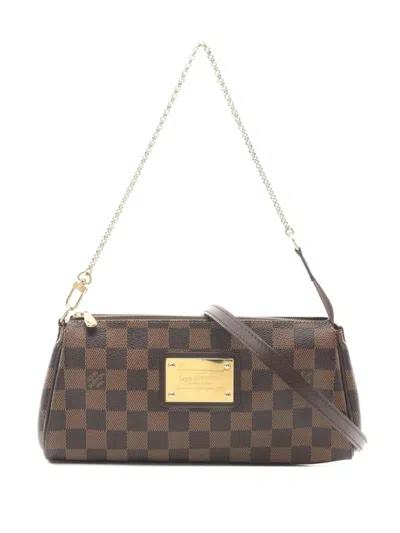 Pre-owned Louis Vuitton 2012 Eva Handbag In Brown