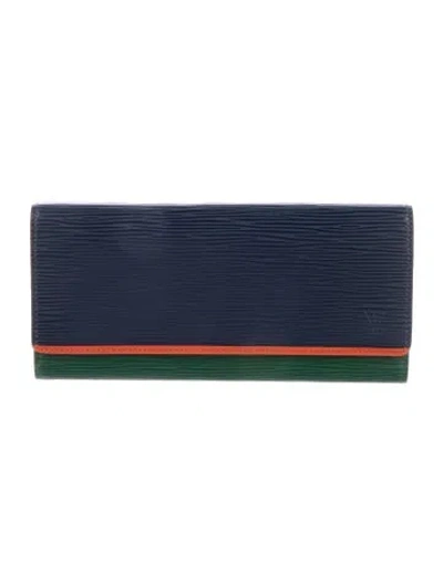 Pre-owned Louis Vuitton 2012 Leather Continental Wallet In Multi