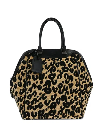 Pre-owned Louis Vuitton 2012 Leopard Tote Bag In Neutral