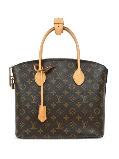Pre-owned Louis Vuitton 2012 Lock It Pm Tote Bag In Brown