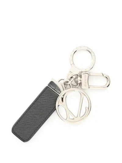 Pre-owned Louis Vuitton 2012 Lv Club Keyring In Black