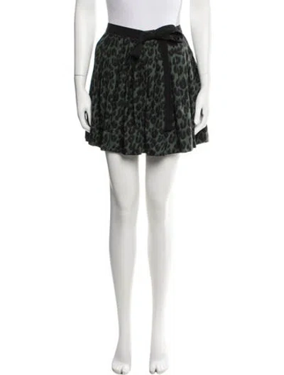 Pre-owned Louis Vuitton 2012 Mini Skirt In Black