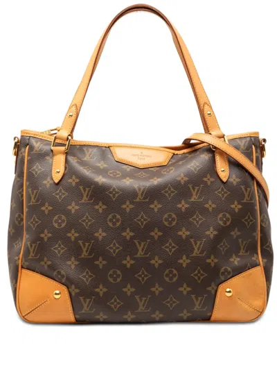 Pre-owned Louis Vuitton 2012 Monogram Estrela Mm Satchel In Brown