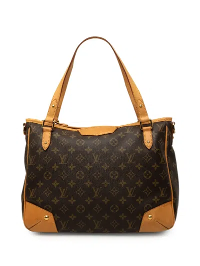 Pre-owned Louis Vuitton 2012 Monogram Estrela Mm Satchel In Brown