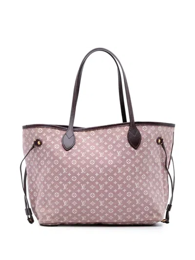 Pre-owned Louis Vuitton 2012 Monogram Idylle Neverfull Mm Tote Bag