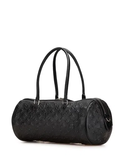 Pre-owned Louis Vuitton 2012 Monogram Revelation Neo Papillon Gm Satchel