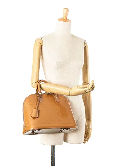 Pre-owned Louis Vuitton 2012 Monogram Vernis Alma Pm Handbag