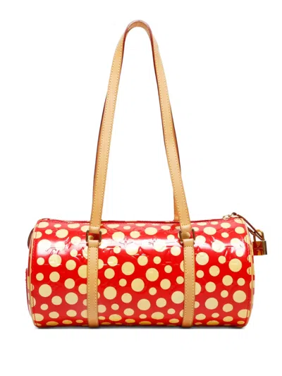 Pre-owned Louis Vuitton 2012 Monogram Vernis Dot Infinity Papillon Shoulder Bag