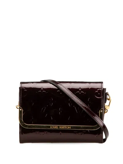 Pre-owned Louis Vuitton 2012 Monogram Vernis Rossmore Pm Crossbody Bag