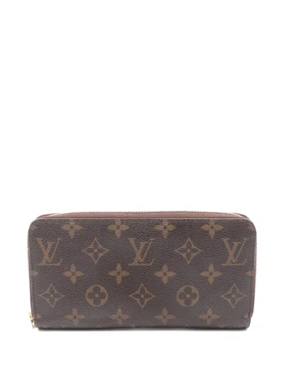 Pre-owned Louis Vuitton 2012 Monogram Wallet In Brown