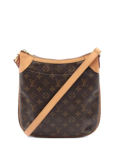 Pre-owned Louis Vuitton 2012 Odeon Pm Shoulder Bag In Brown