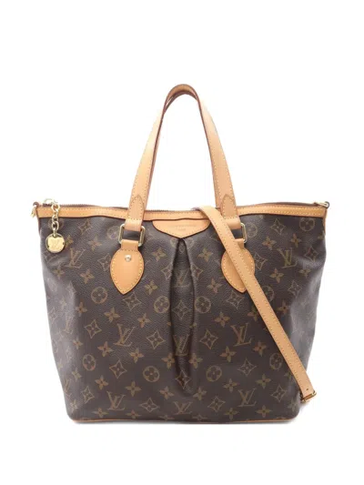 Pre-owned Louis Vuitton 2012 Palermo Pm Handbag In Brown