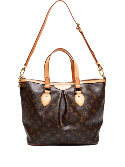 Pre-owned Louis Vuitton 2012 Palermo Pm Tote Bag In Brown