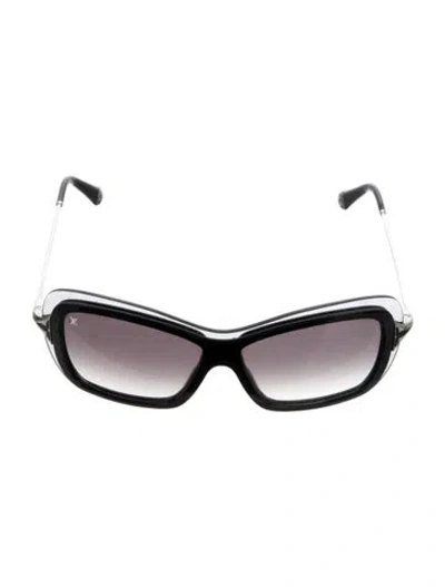 Pre-owned Louis Vuitton 2012 Poppy Sunglasses In Black