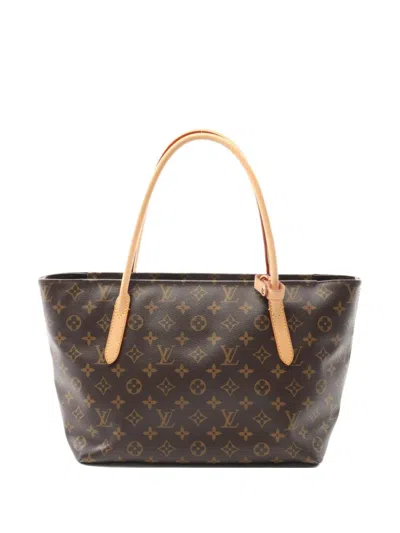Pre-owned Louis Vuitton 2012 Raspail Pm Shoulder Bag In Brown