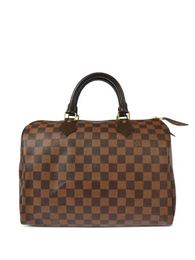 Pre-owned Louis Vuitton 2012 Speedy 30 Tote Bag In Brown