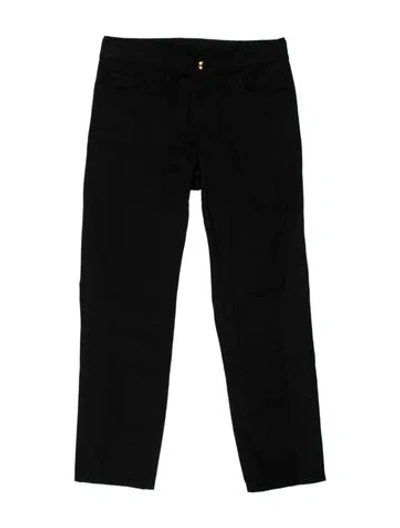 Pre-owned Louis Vuitton 2012 Straight Leg Jeans In Black