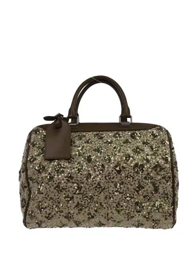Pre-owned Louis Vuitton 2012 Sunshine Express Speedy 30 Handbag In Neutral