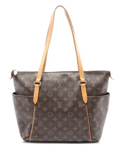 Pre-owned Louis Vuitton 2012 Totally Mm Shoulder Bag In Brown