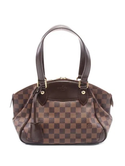 Pre-owned Louis Vuitton 2012 Verona Pm Tote Bag In Brown