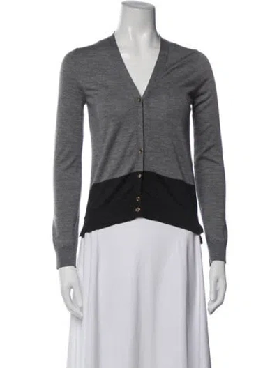 Pre-owned Louis Vuitton 2012 Wool Sweater In Grey