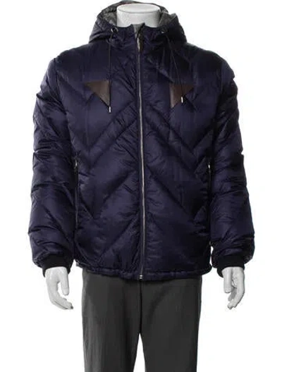 Pre-owned Louis Vuitton 2012 X Stephen Sprouse Puffer Coat In Purple