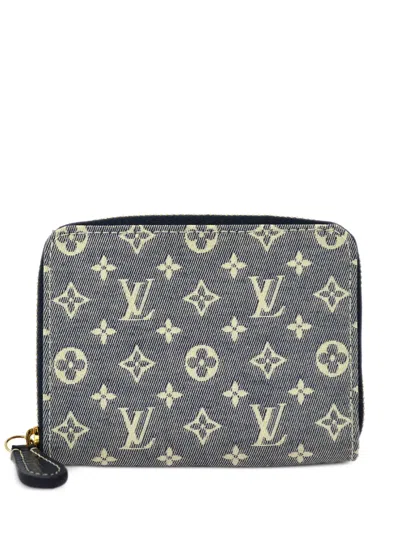 Pre-owned Louis Vuitton 2012 Zippy Wallet In Grey