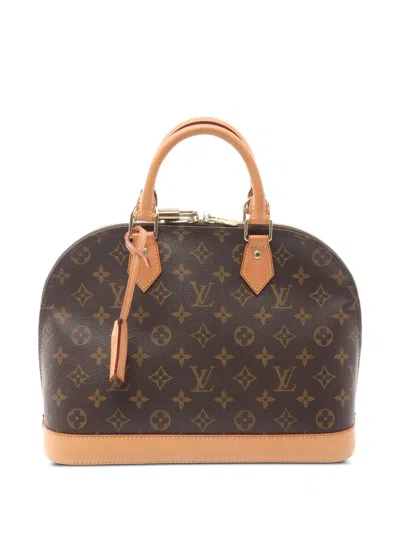 Pre-owned Louis Vuitton 2013 Alma Monogram Handbag In Brown