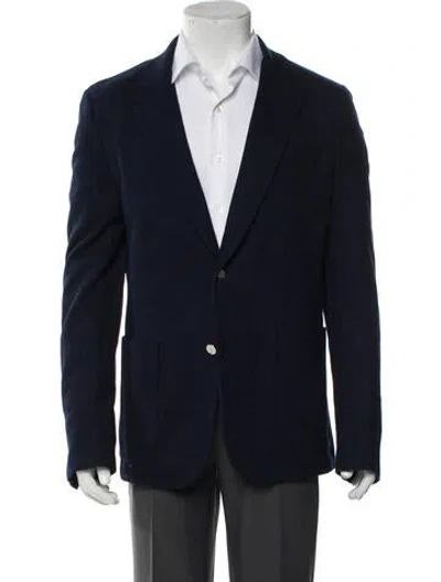 Pre-owned Louis Vuitton 2013 Blazer In Blue