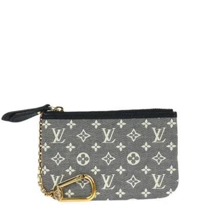 Pre-owned Louis Vuitton 2013 Clés Monogram Chain Wallet In Blue