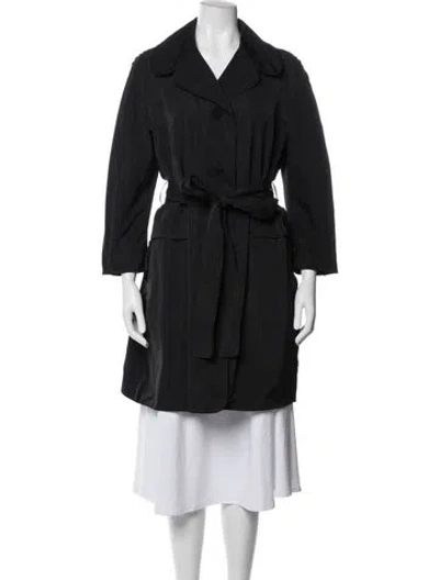 Pre-owned Louis Vuitton 2013 Coat In Black