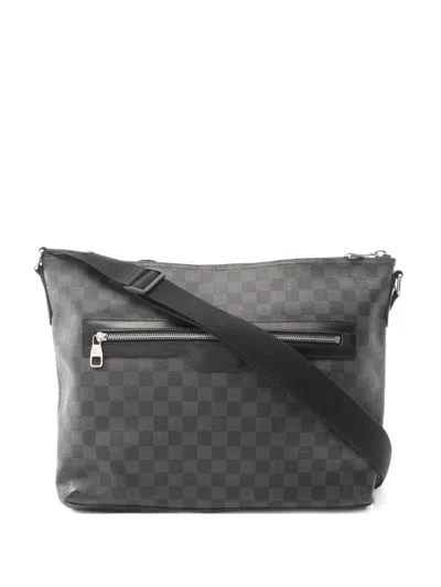 Pre-owned Louis Vuitton 2013 Damier Graphite Shoulder Bag In Black